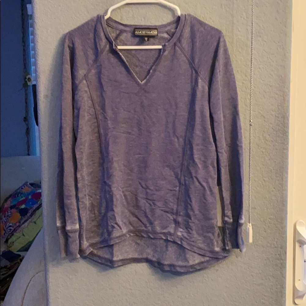 Light blue/purple sweater